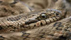 Vzorované poloz: popis, foto, obsah v teráriu